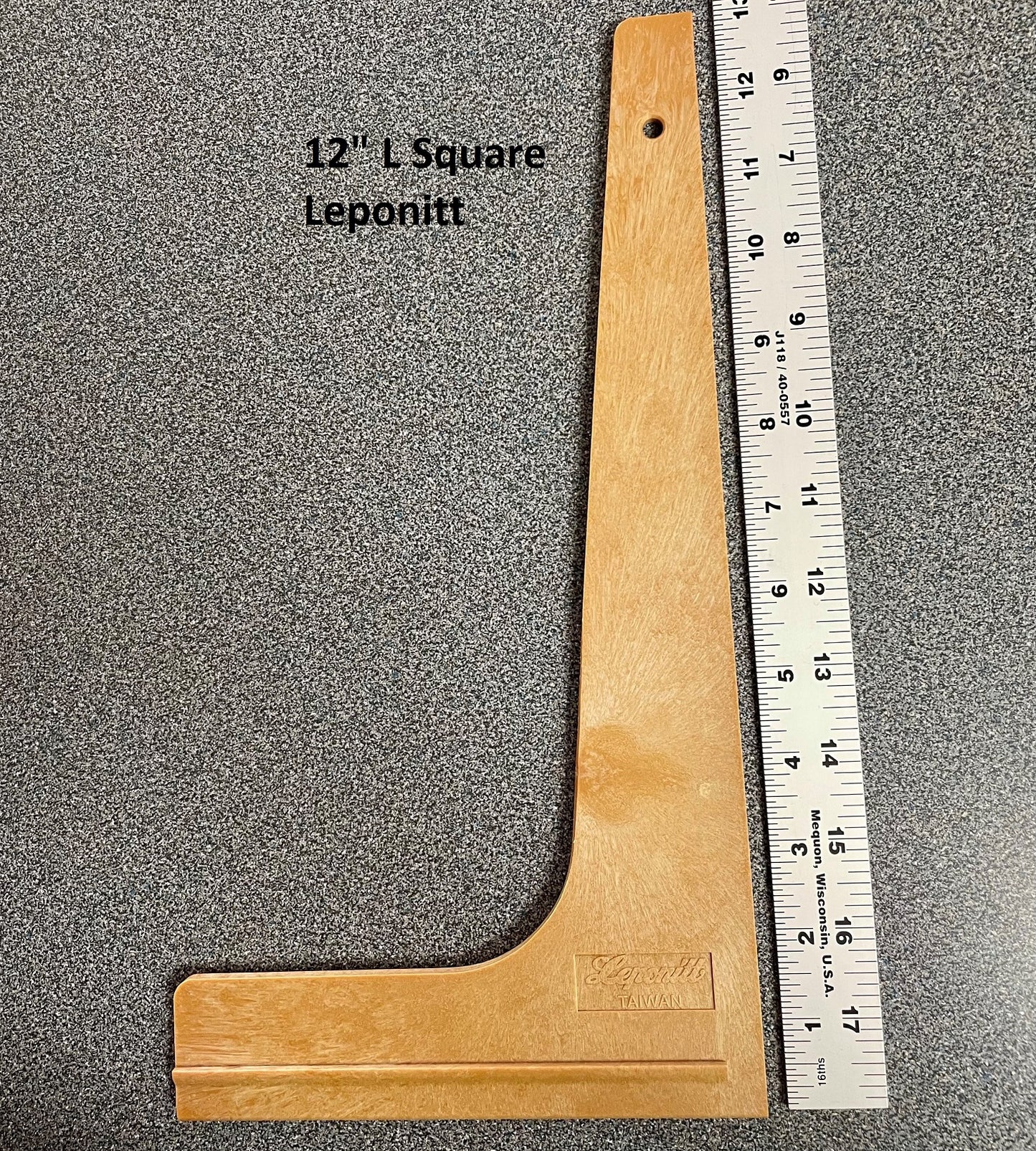 12 inch l square