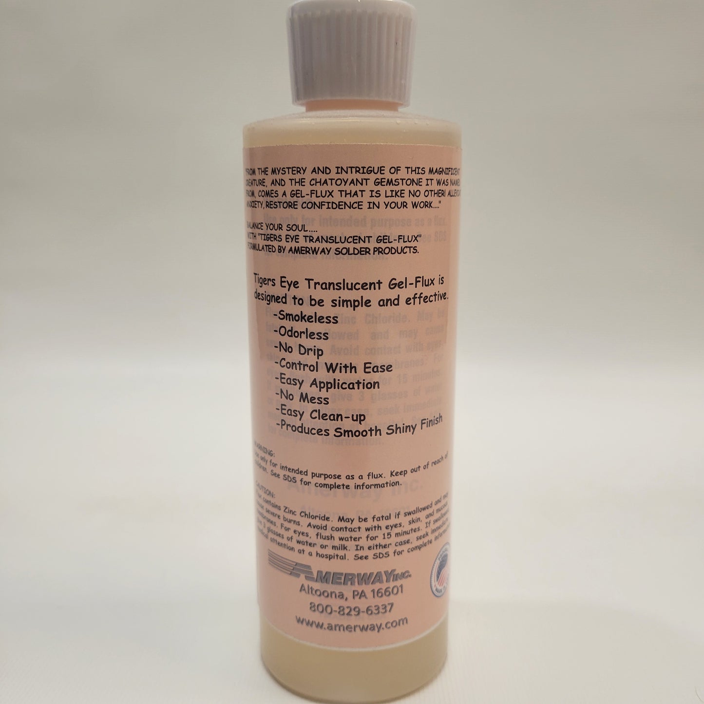 Amerway Tigers Eye Gel Flux (8 oz)