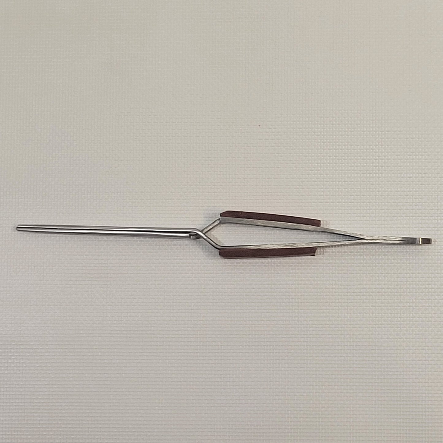 6 1/2" Reverse Clamp Tweezers w/ Fiber Grip Handle (6.5 inch)
