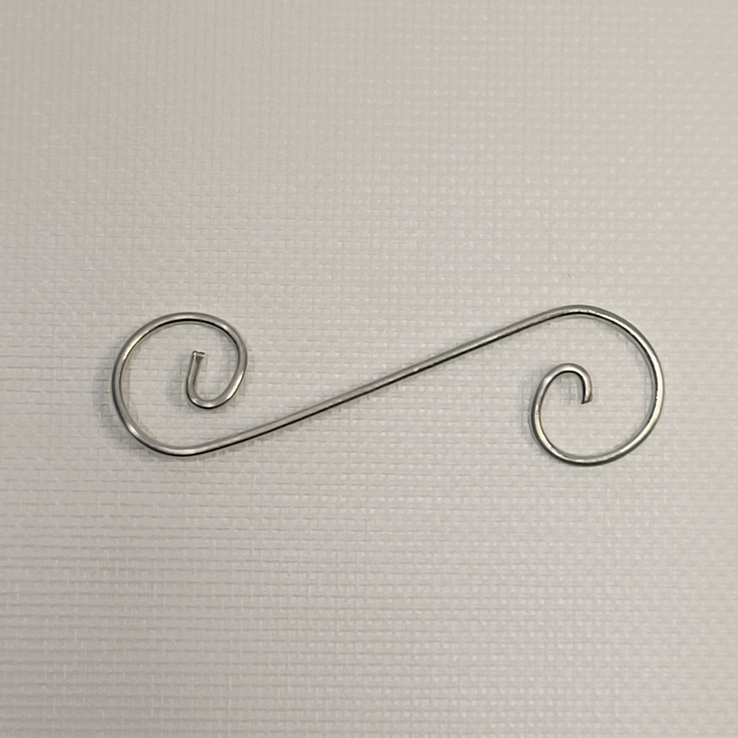 2 5/16" x 3/4" Metal Curly Q's Set | 6 Pack