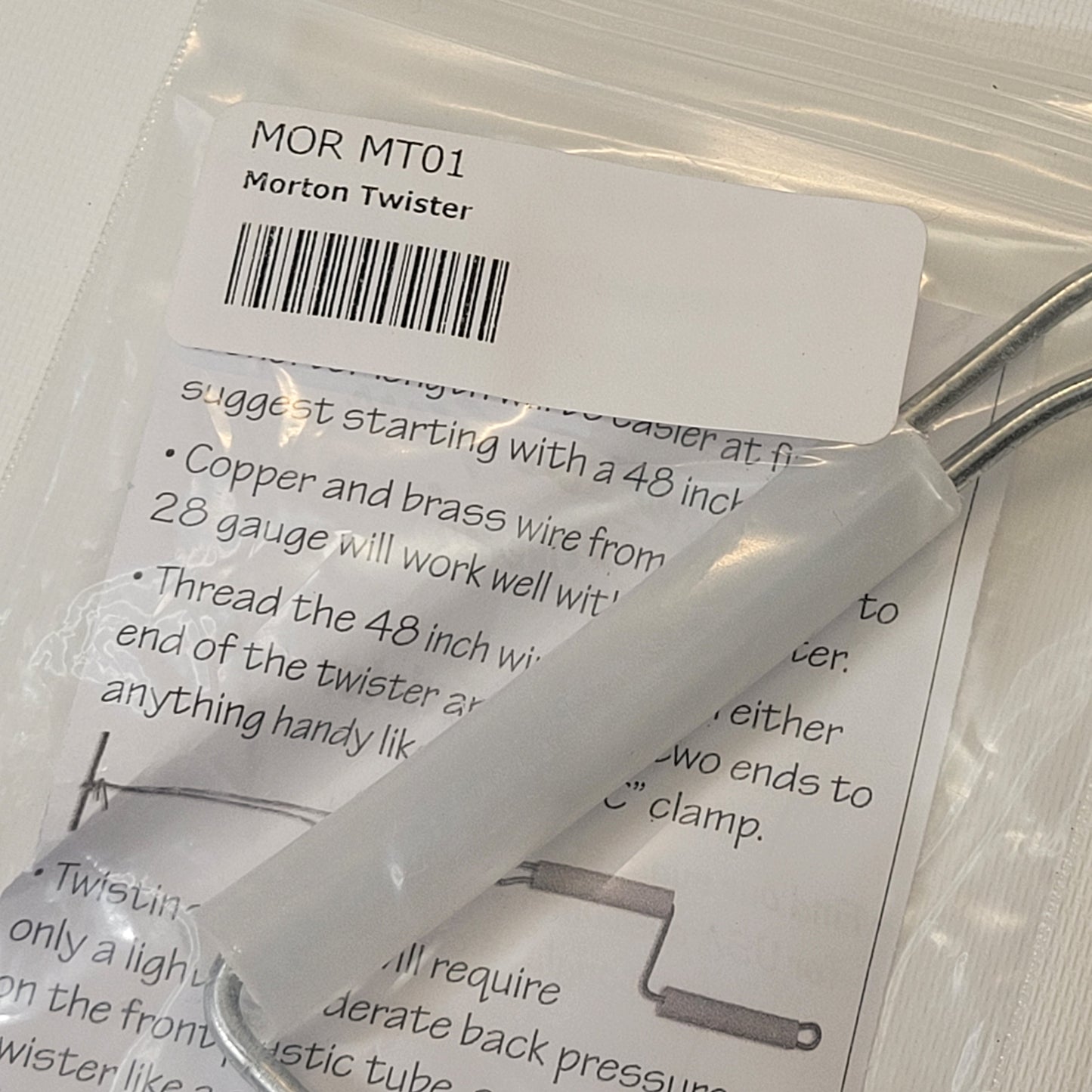 Morton's Twister Tool - Twists Wire & Lead Came