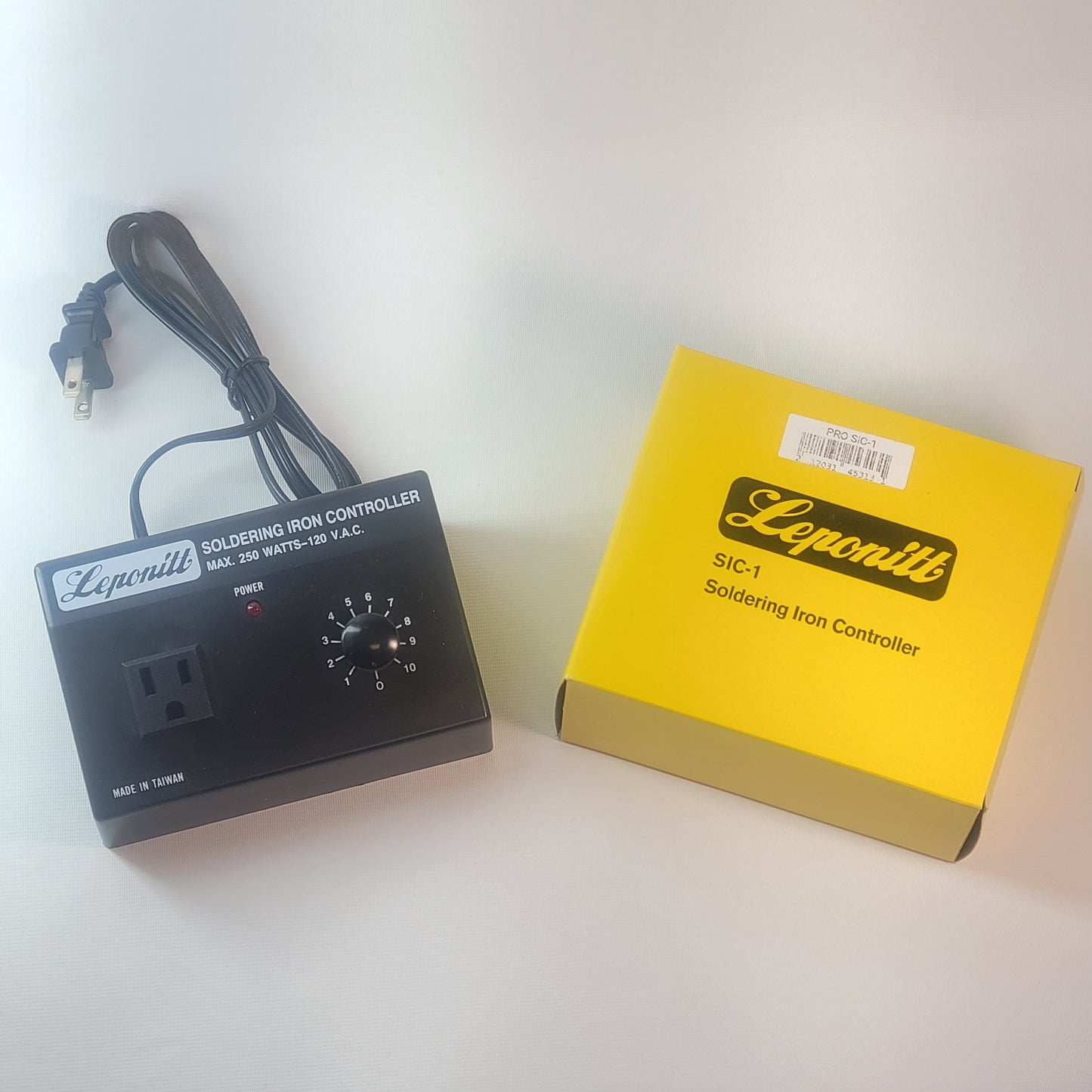 Leponitt Rheostat Temperature Control