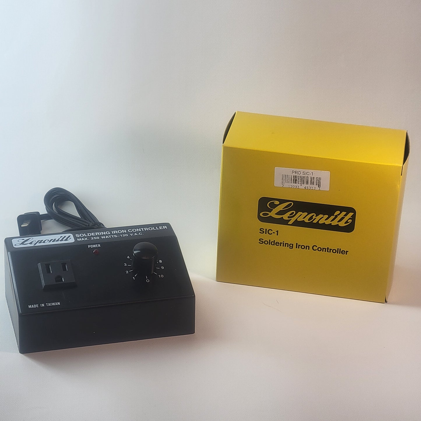 Leponitt Rheostat Temperature Control