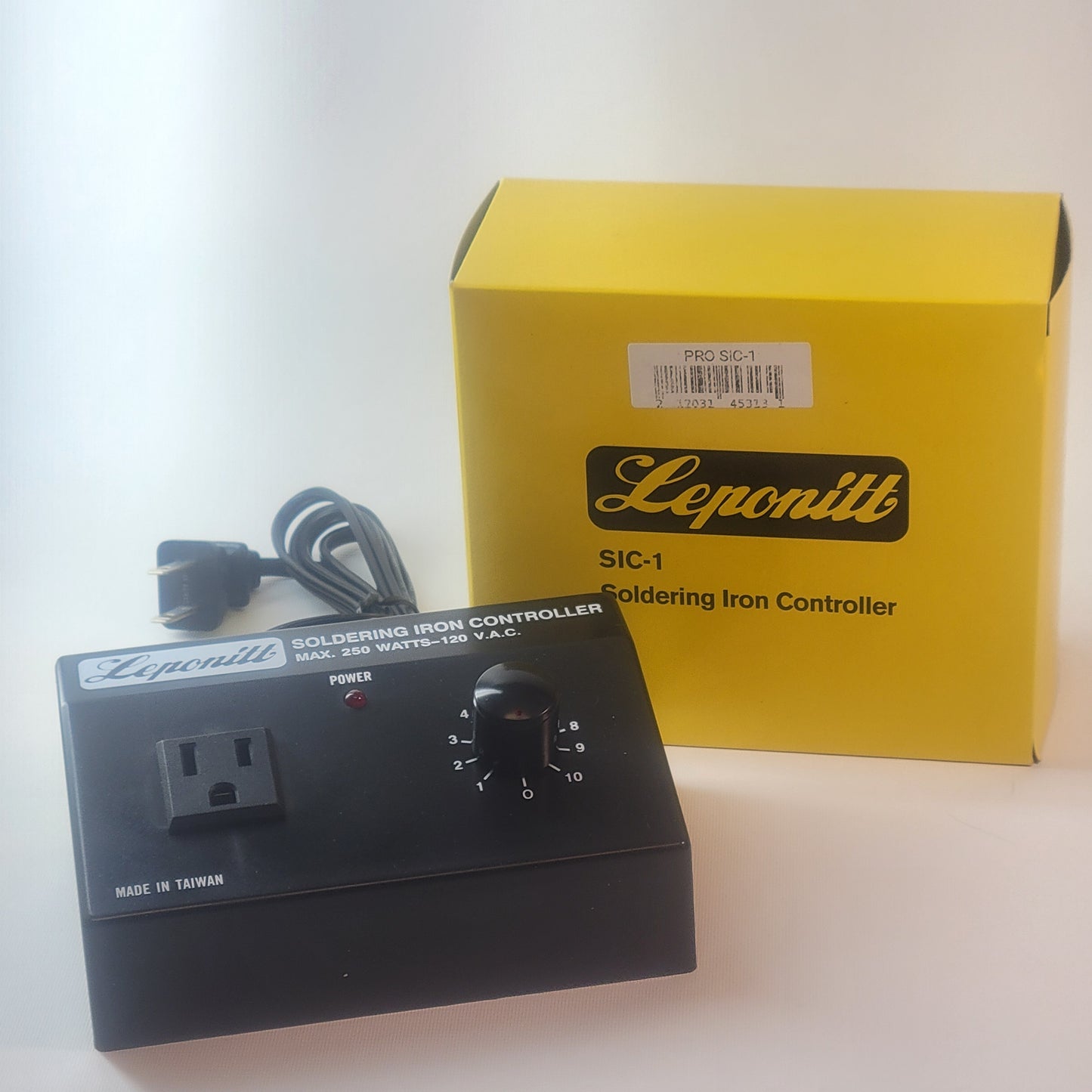 Leponitt Rheostat Temperature Control