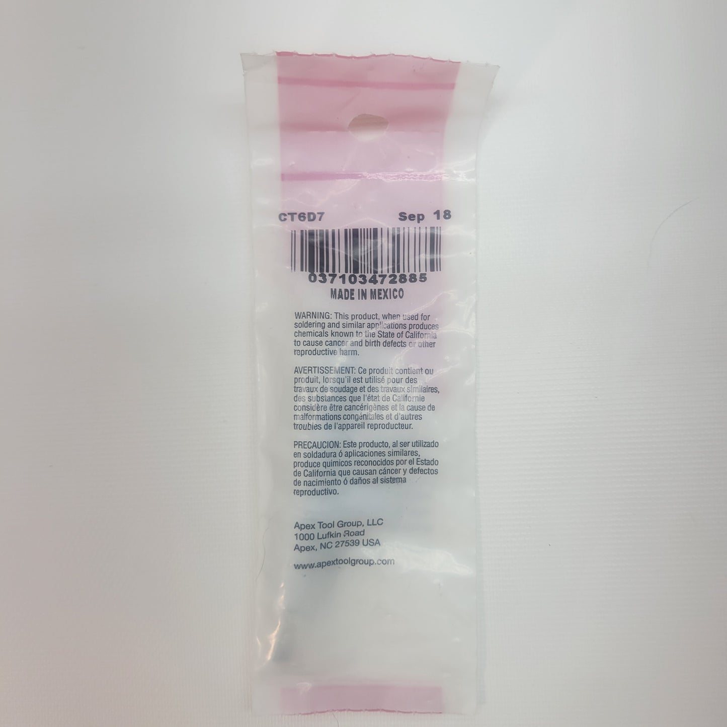 3/16" Tip for Weller W100PG 800°F