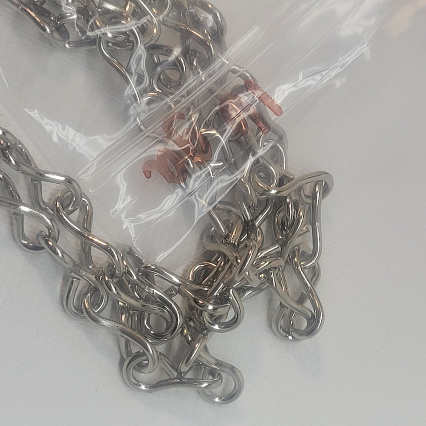 16g Steel-Plated Nickel Jack Chain | 5 Feet