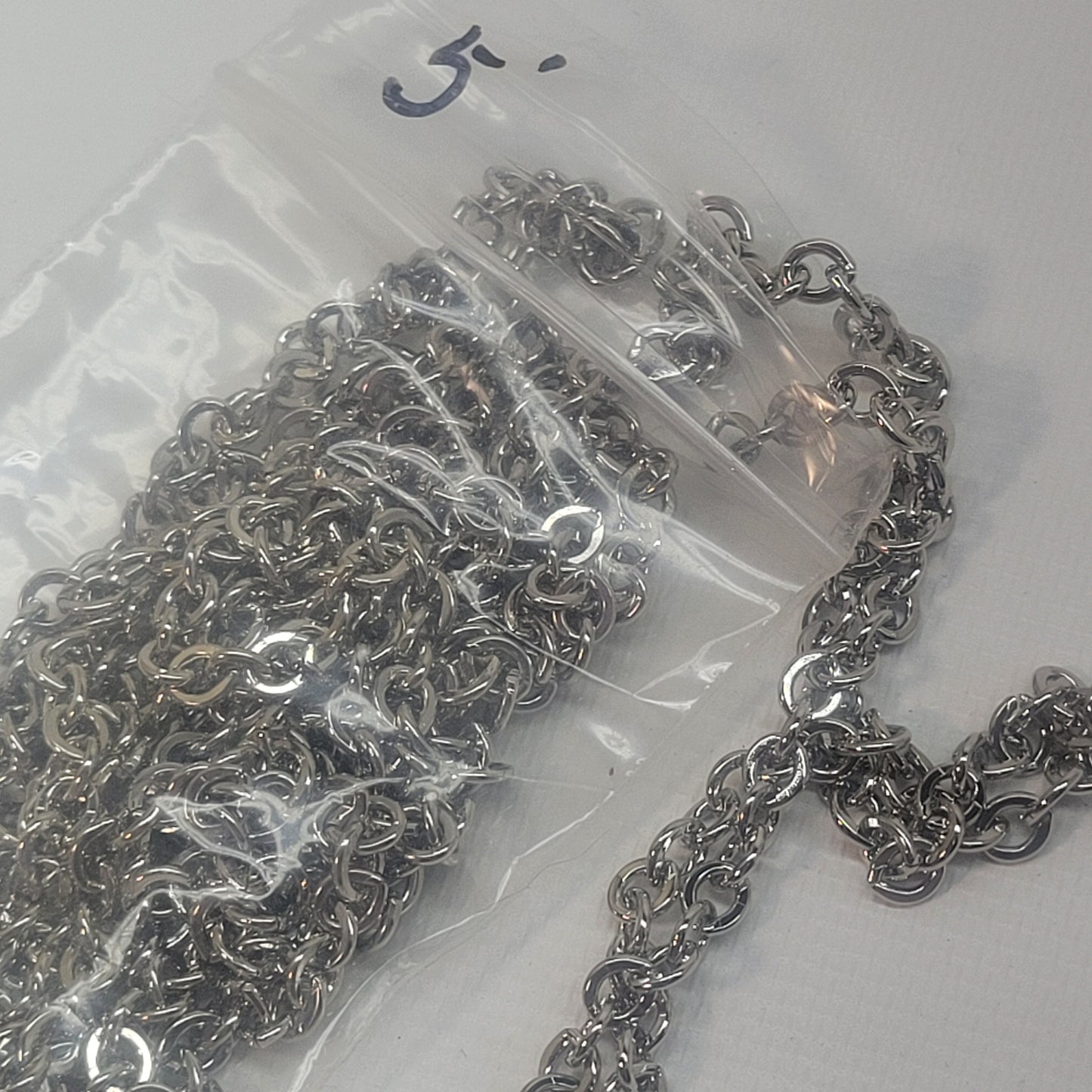 Silver Mini Link Deco Chain (5 Feet)