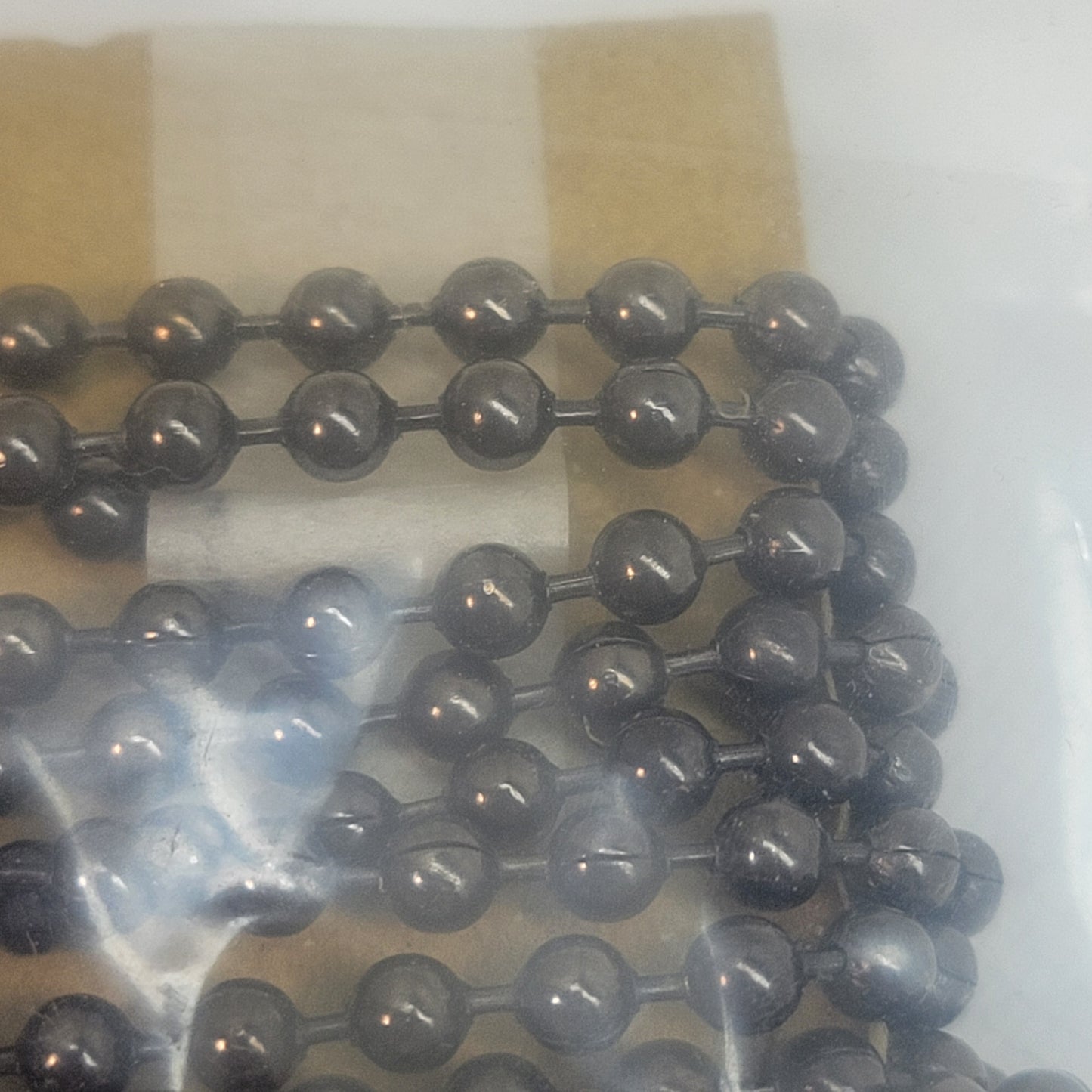 Black Ball Chain Set w/ Clasps (18 inch) | 3 Pack