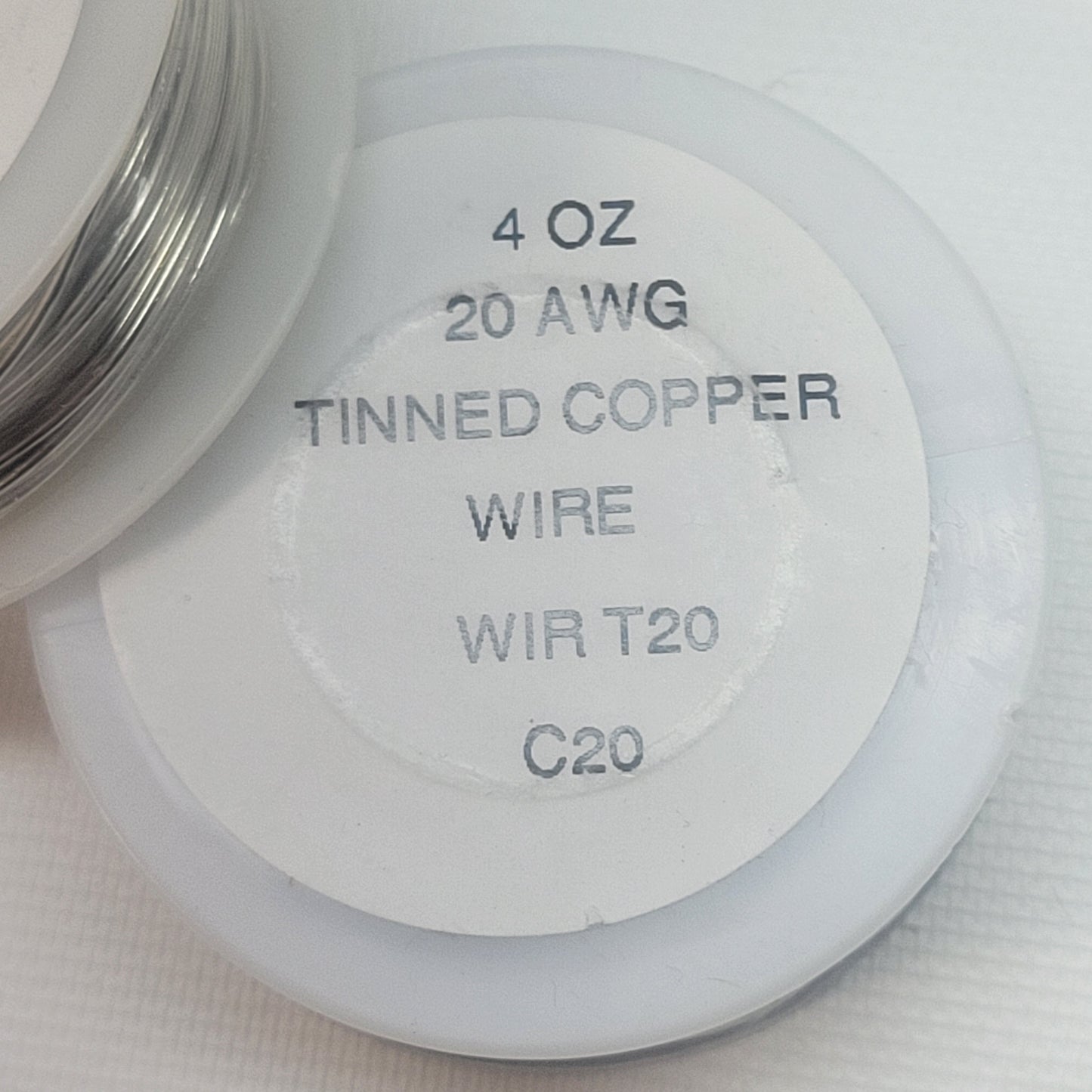 20g Thin Tinned Copper Wire (79 feet) | 4 oz