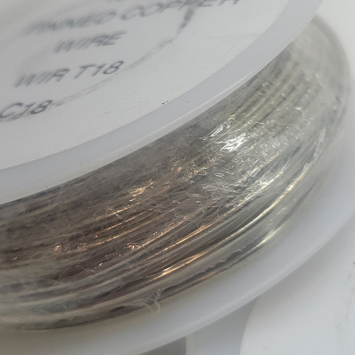 18g Tinned Copper Wire (50 feet) | 4 oz
