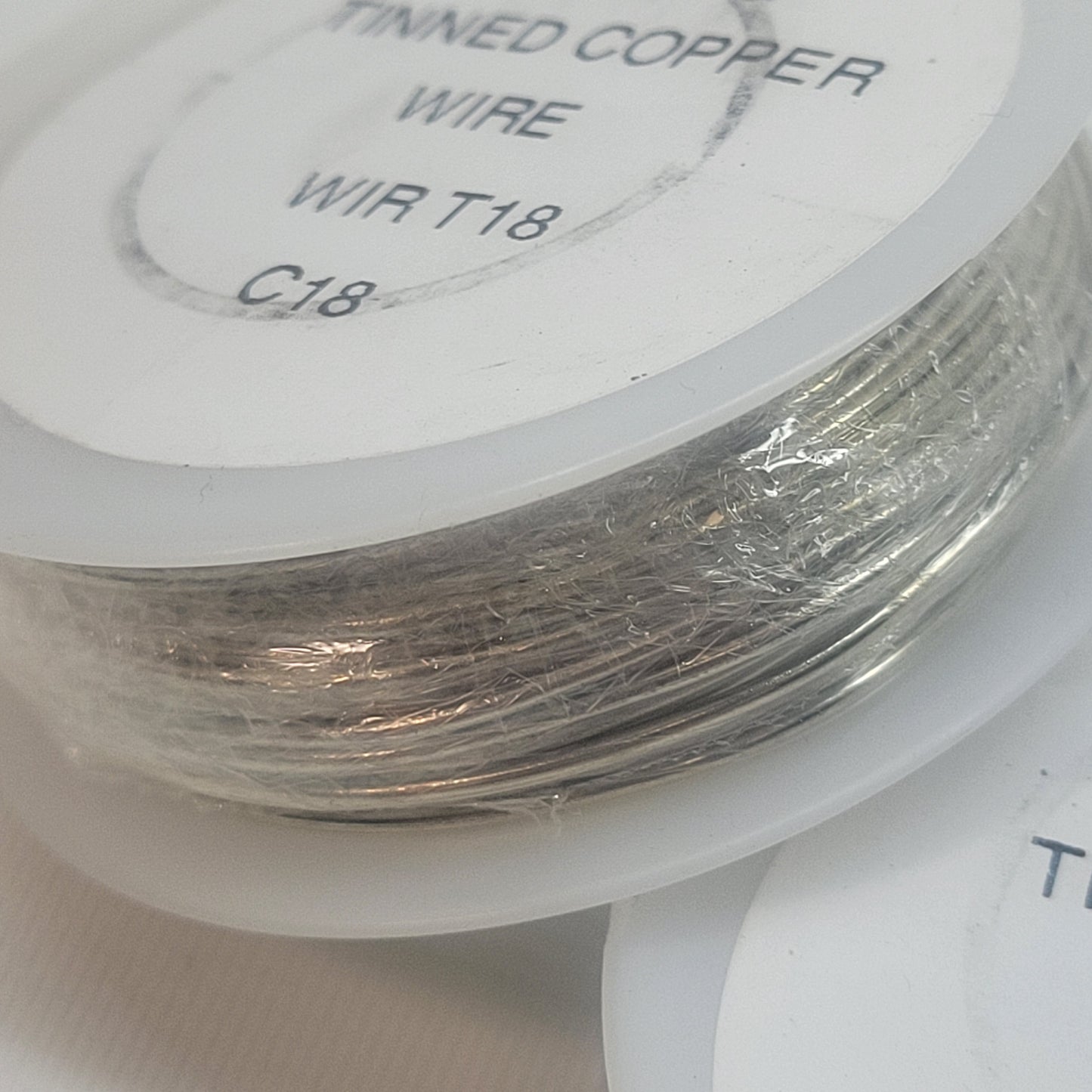 18g Tinned Copper Wire (50 feet) | 4 oz