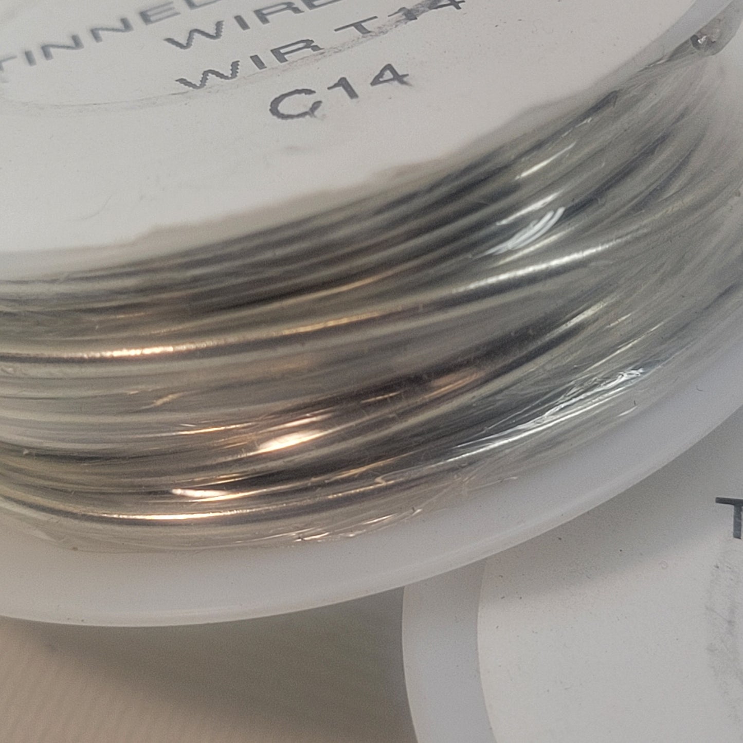 14g Tinned Copper Wire (20 feet) | 4 oz