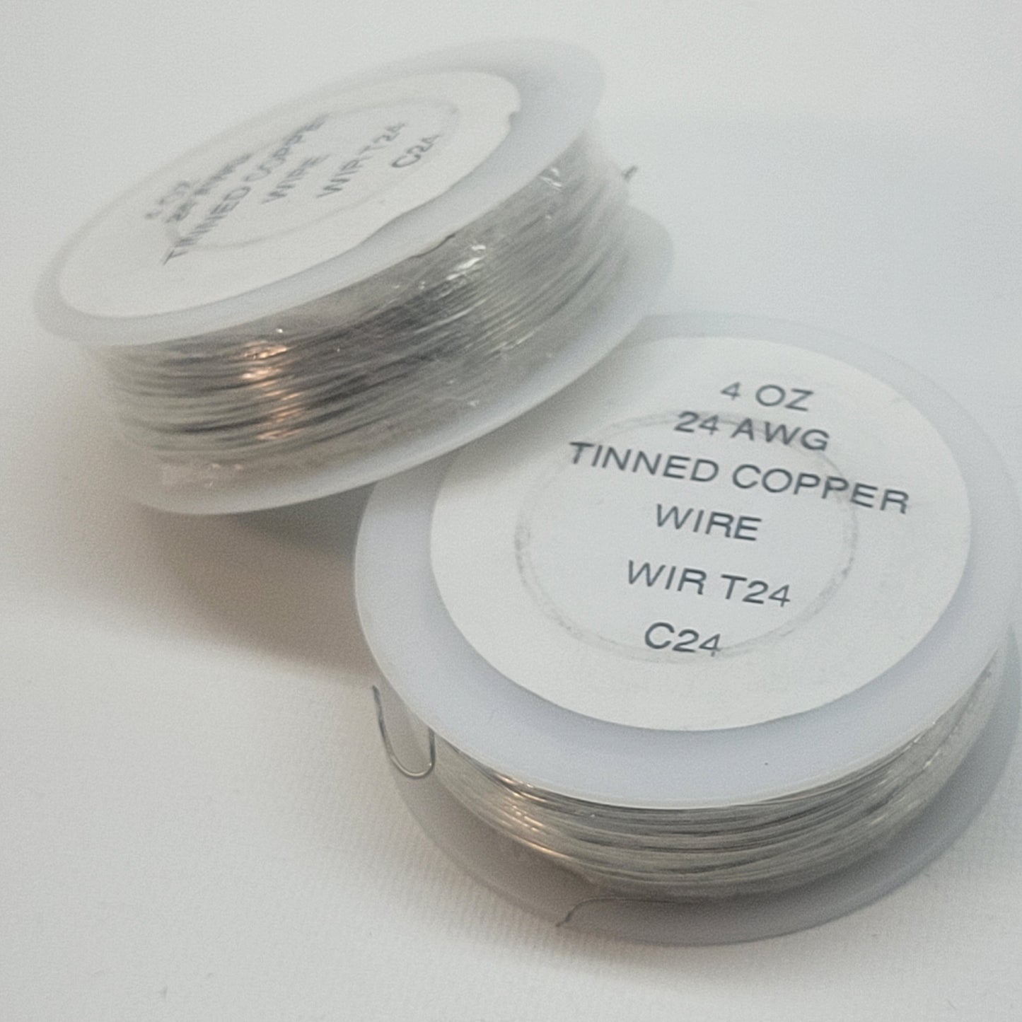24g Ultra Thin Tinned Copper Wire (198 feet) | 4 oz