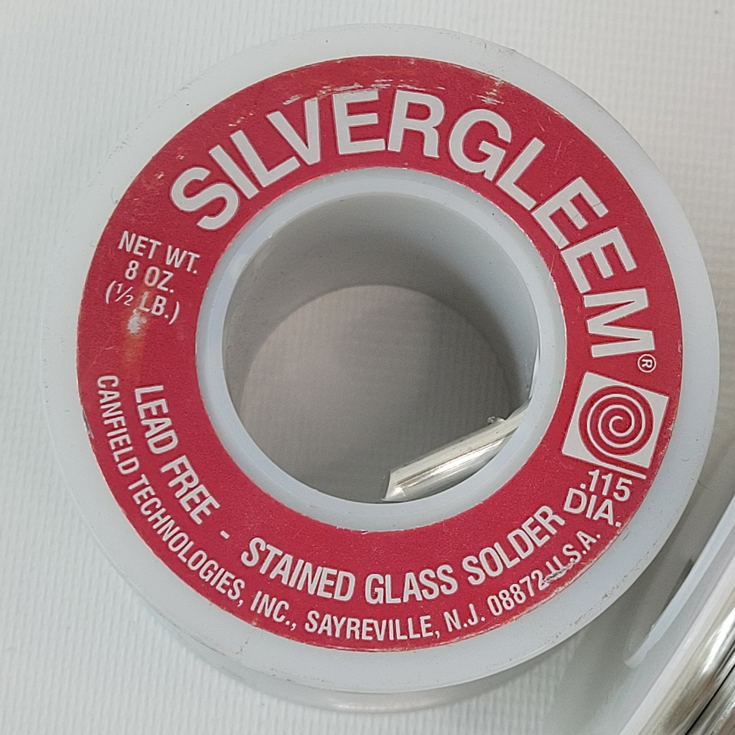 Canfield Silvergleem Solder Roll (8 oz)