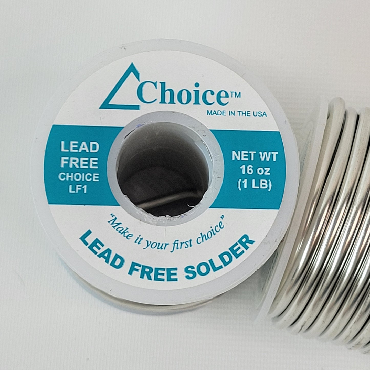 Choice Lead Free Solder Roll - 1 LB (16 oz)