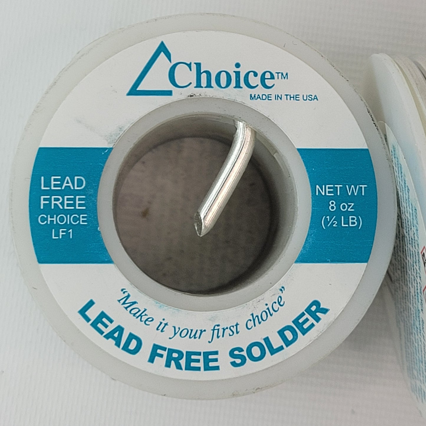 Choice 1/4 lbs. Lead Free Solder Roll | 4 oz