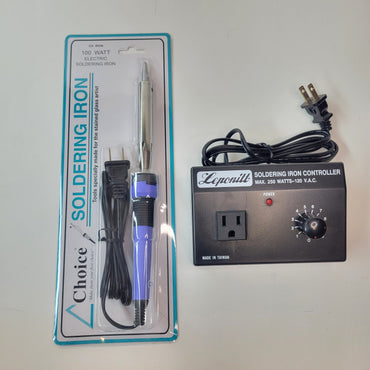 Choice Soldering Iron & Leponitt Rheostat