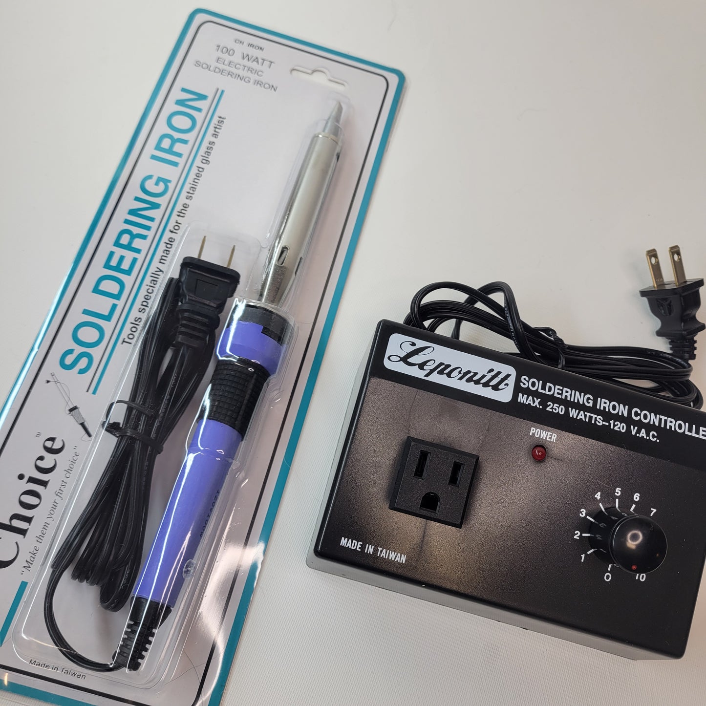 Choice Soldering Iron & Leponitt Rheostat