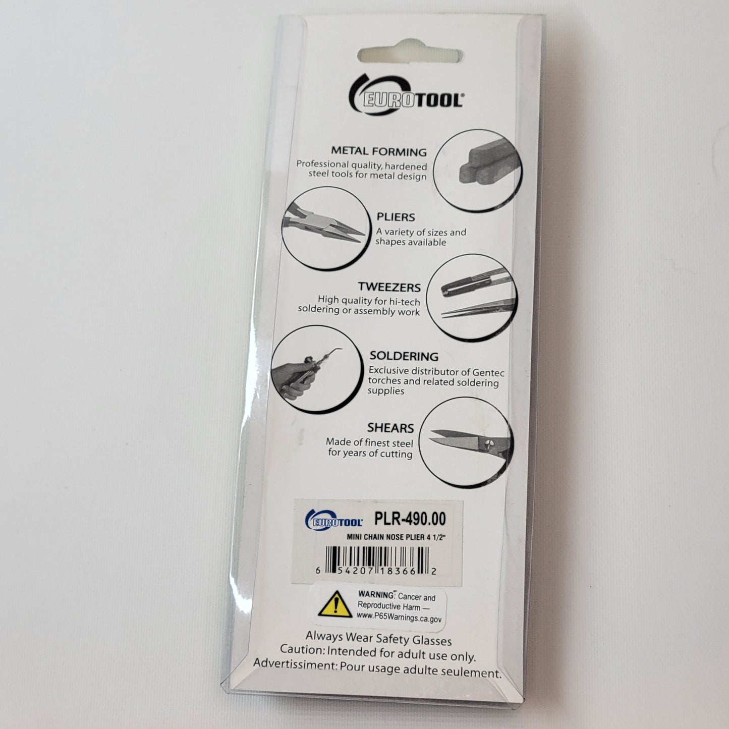 4.5" Mini Chain Nose Pliers (4.5 inches)