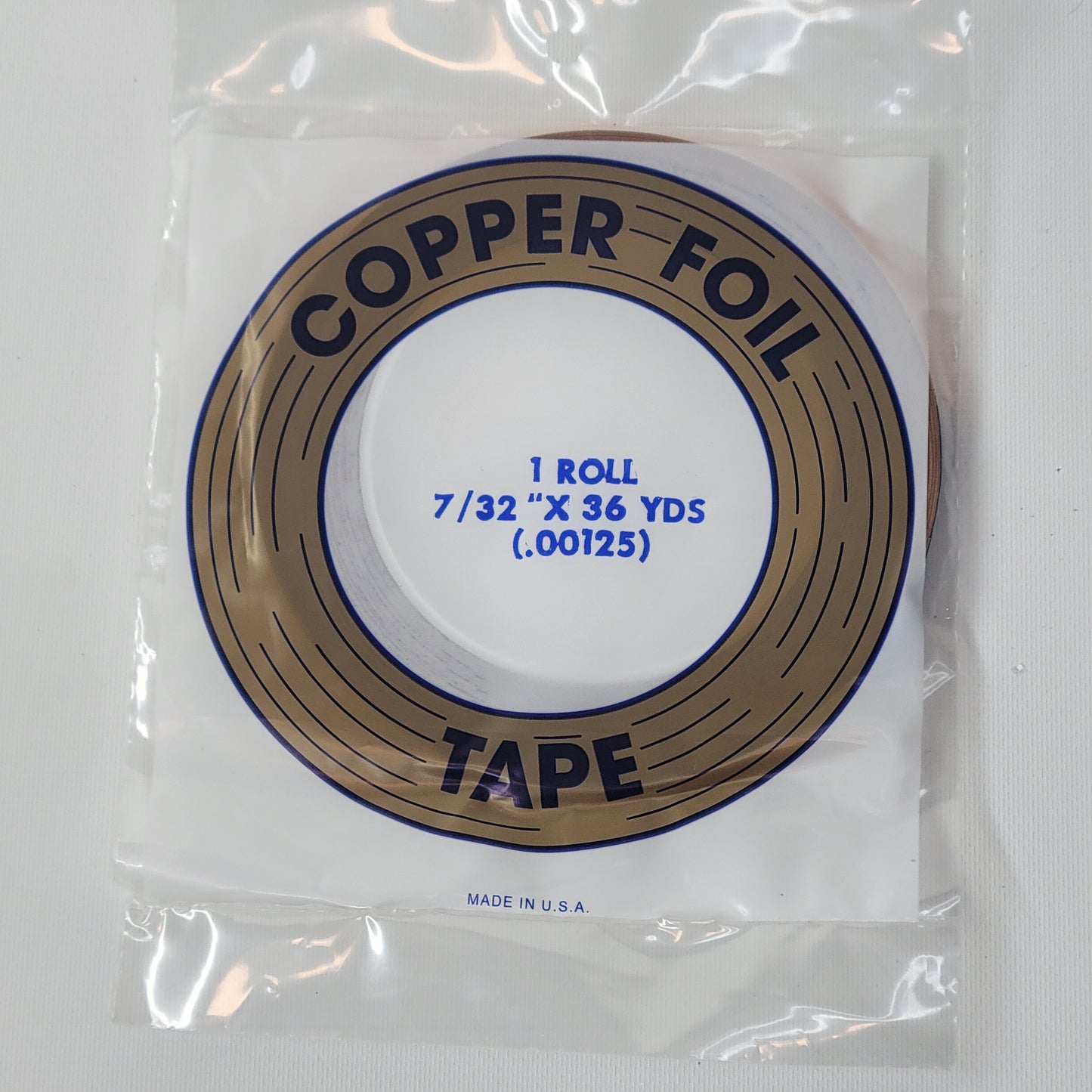 7/32" EDCO Copper Foil Tape (36 yds)