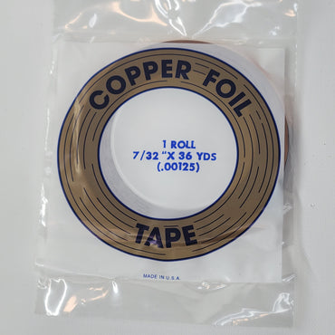 7/32" EDCO Copper Foil Tape (36 yds)