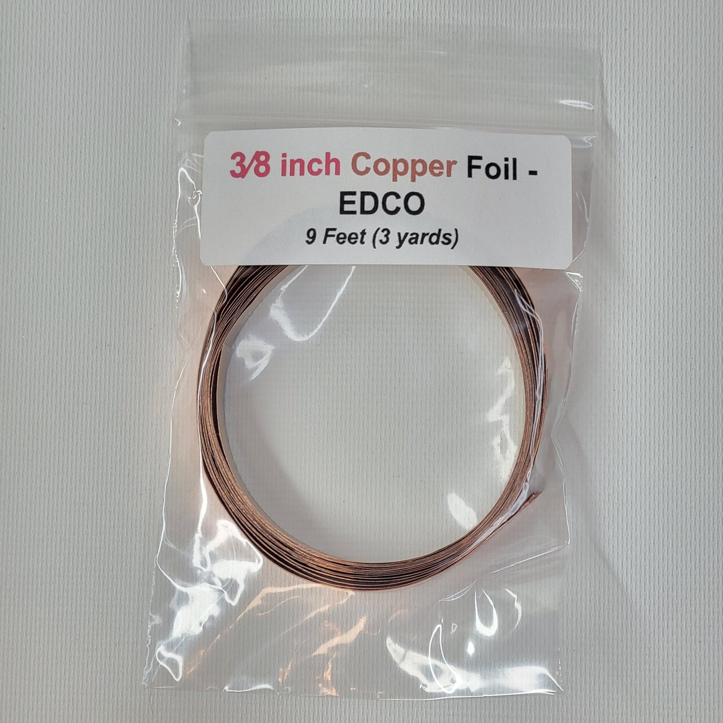 3/8" EDCO Copper Foil Tape (9 ft)