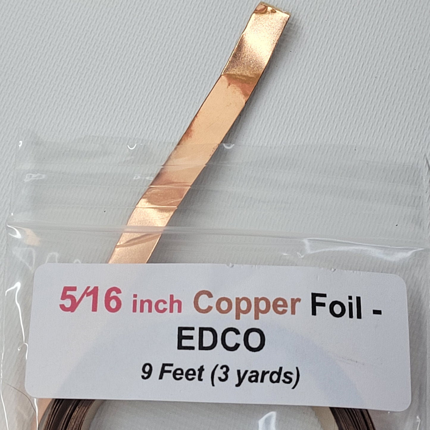 5/16" EDCO Copper Foil Tape (9 ft)