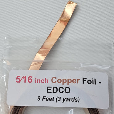5/16" EDCO Copper Foil Tape (9 ft)