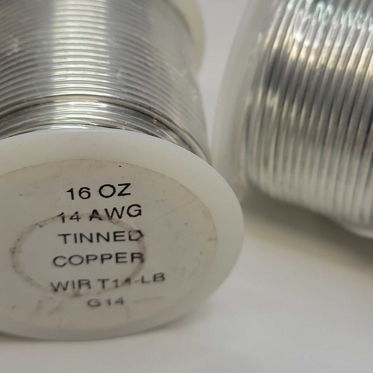 Tinned Copper Wire (14 Gauge) - 1 lb (16 oz)