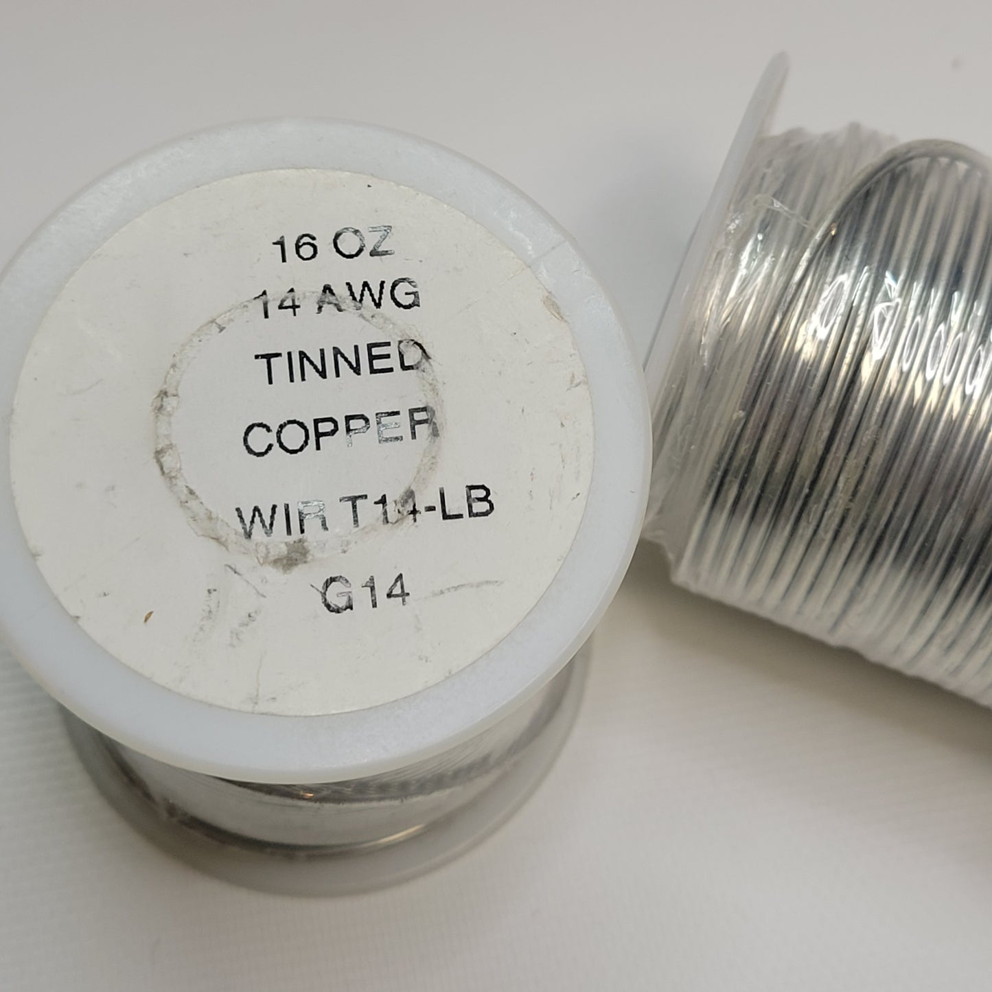 Tinned Copper Wire (14 Gauge) - 1 lb (16 oz)