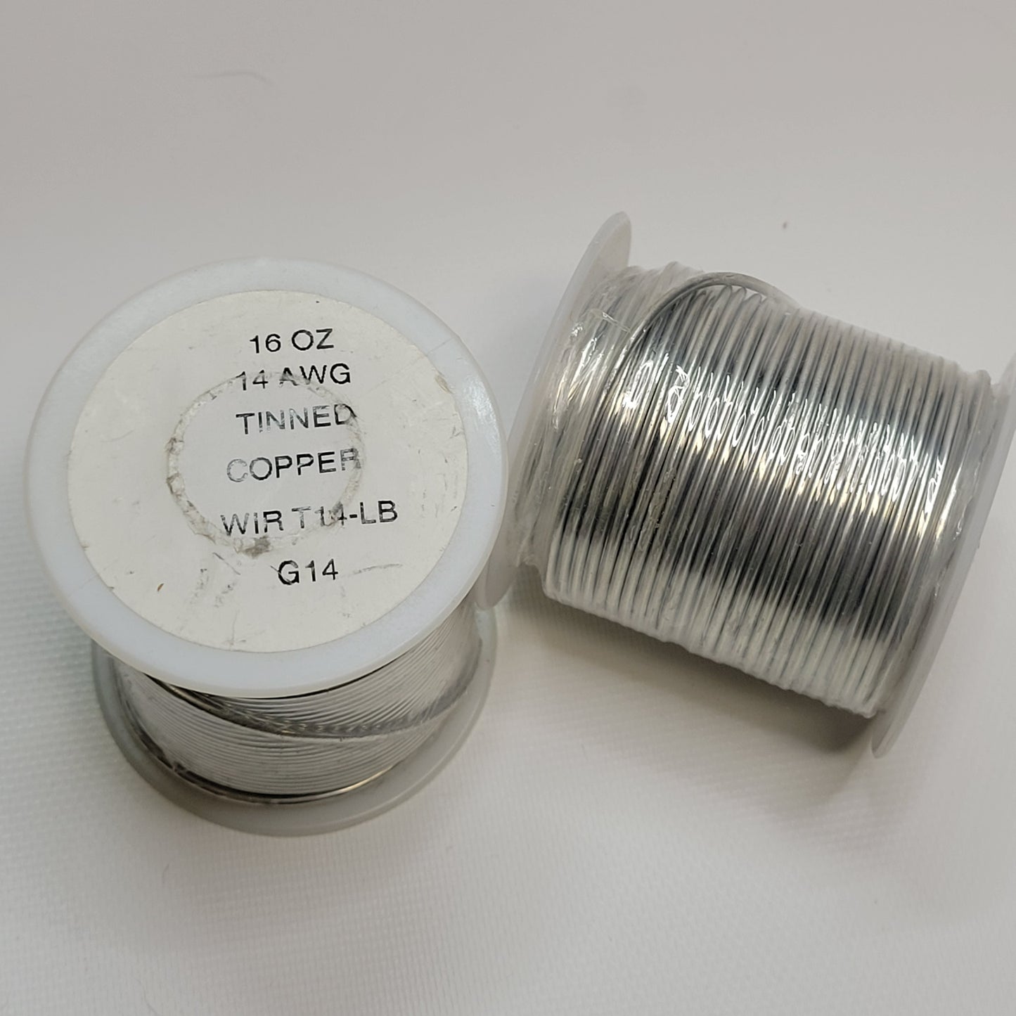 Tinned Copper Wire (14 Gauge) - 1 lb (16 oz)