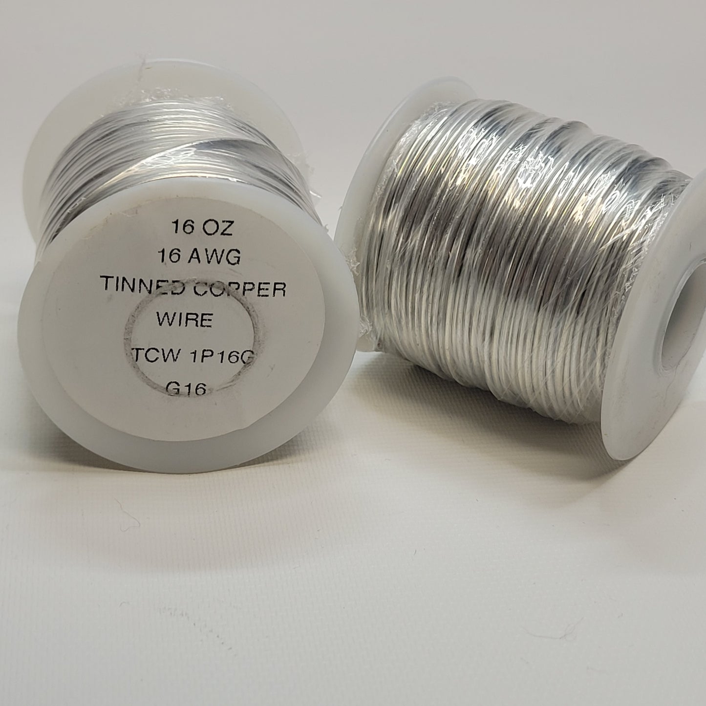 Tinned Copper Wire (16 Gauge) - 1 lb (16 oz)