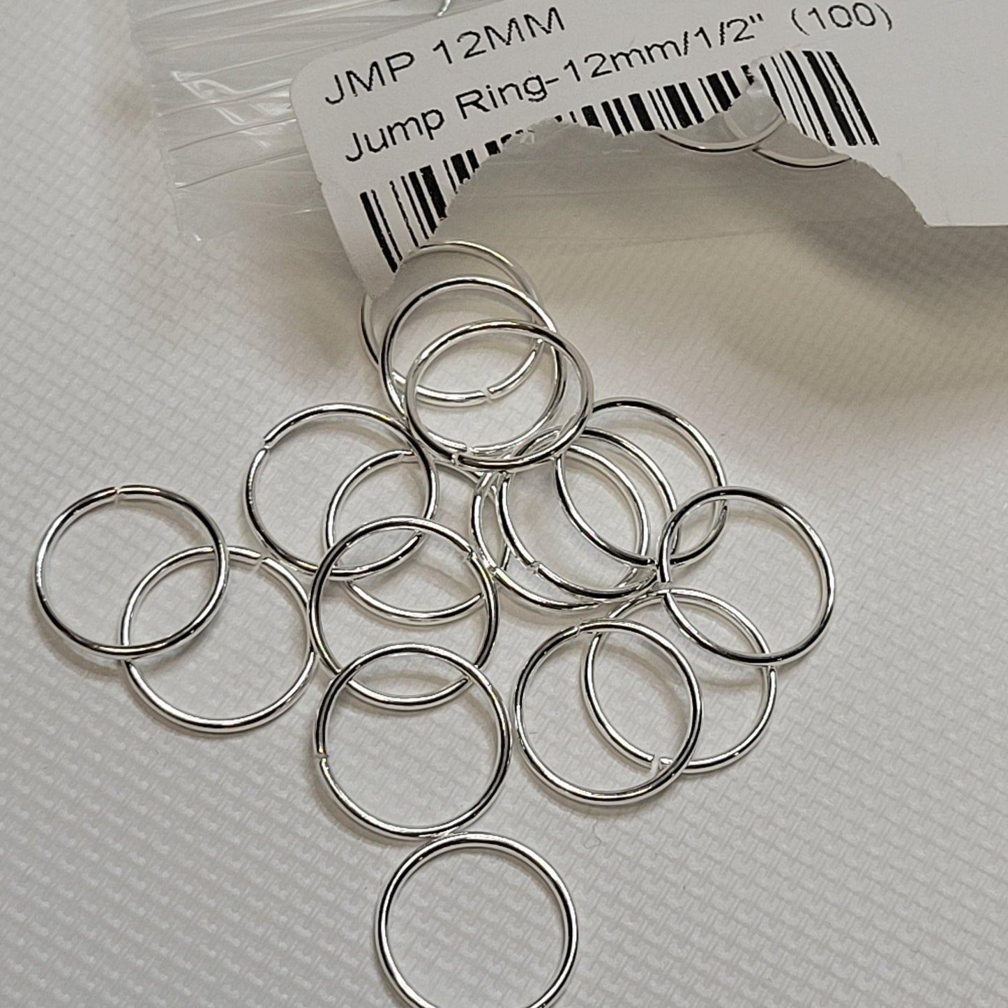 1/2" Jump Rings | 100 Pack