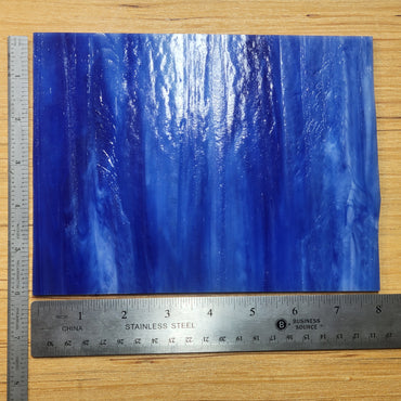 Blueberry Wispy Wissmach Stained Glass – 2 Sheet Packs | 2 Size Options