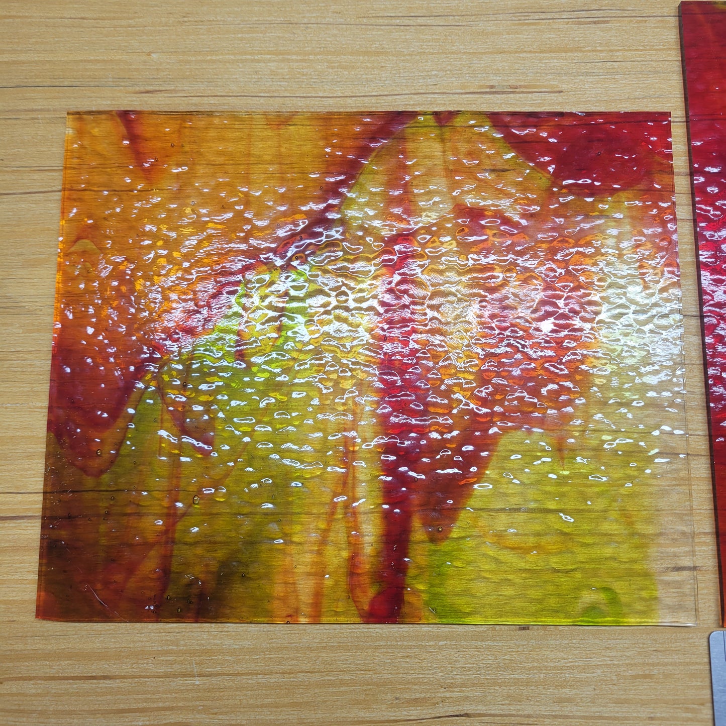 Saffron Classic - Wissmach Stained Glass - 2 Sheets (6"x8")