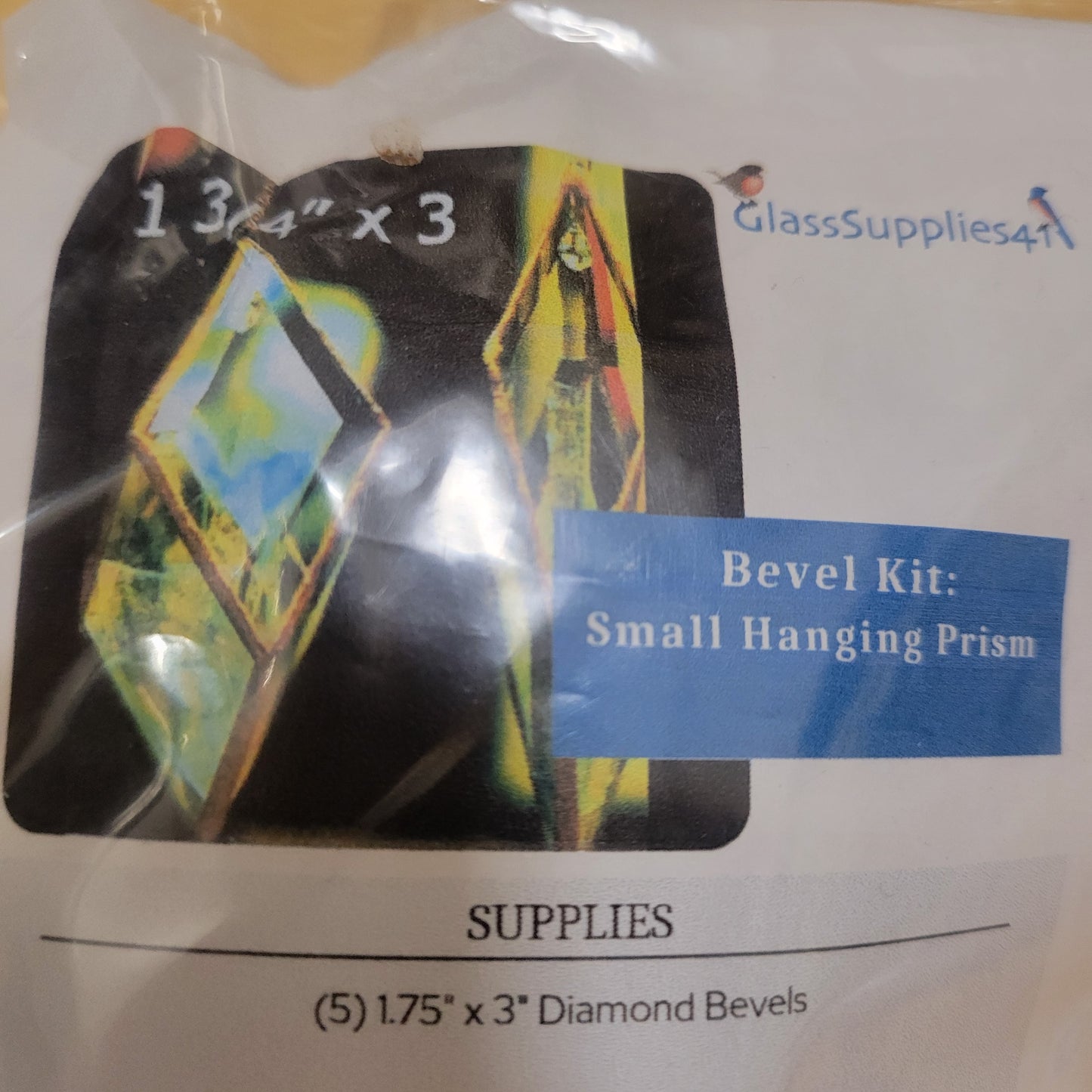 CLOSOUT Small Hanging Prism- 1.75" x 3"
