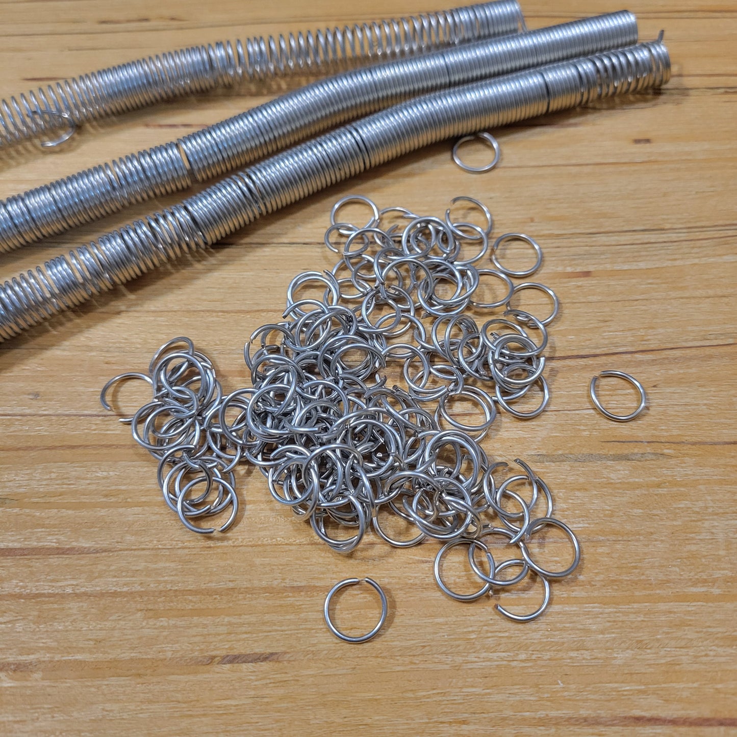 CLEARANCE 3/8" 18g Jump Ring Lot | 675+ Rings