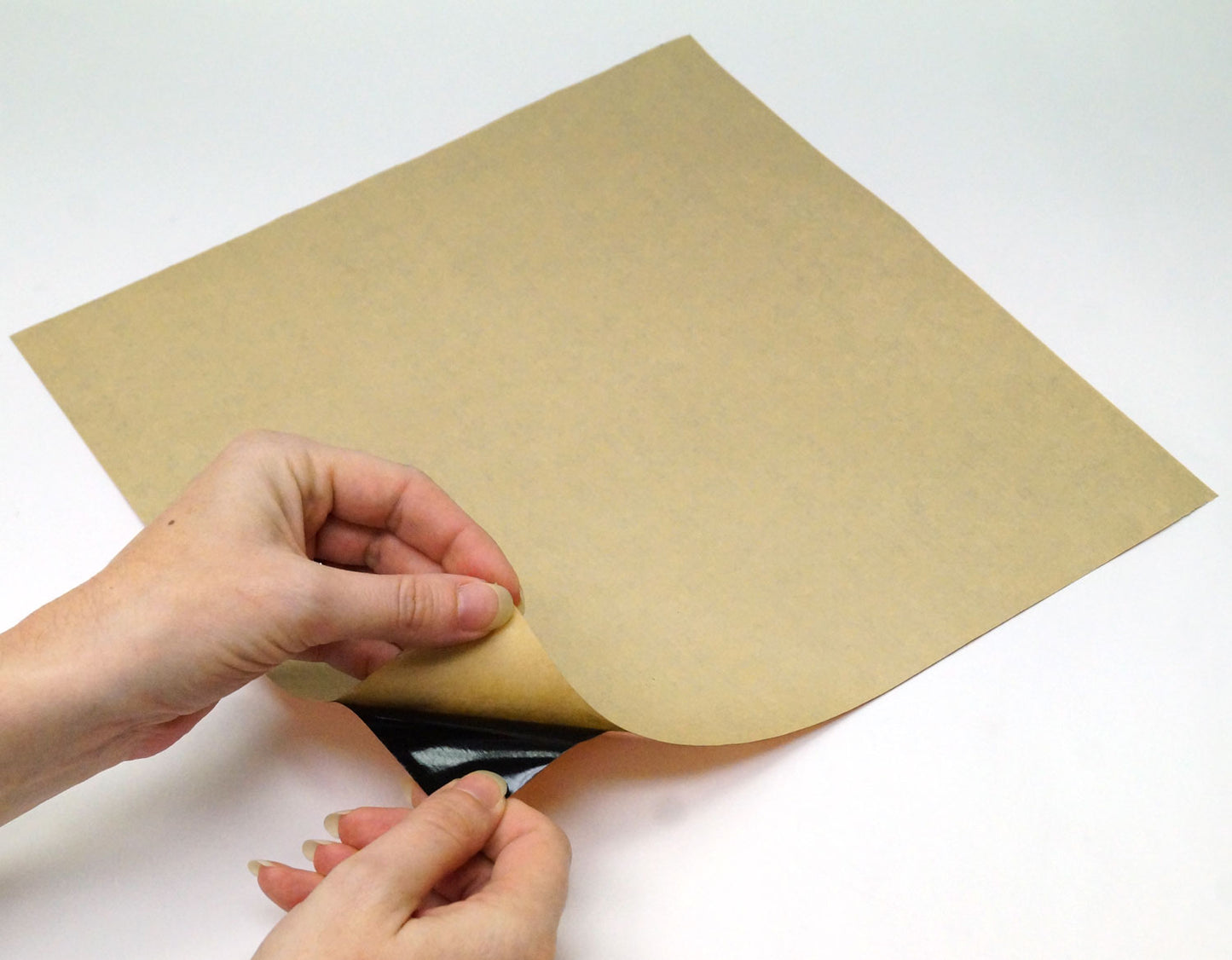 12" x 12" EDCO Black Back Copper Foil Sheet (12 inch square)
