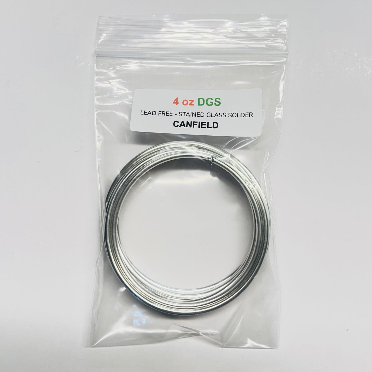 Canfield DGS - Silver Bearing Lead Free Solder - 4 oz roll