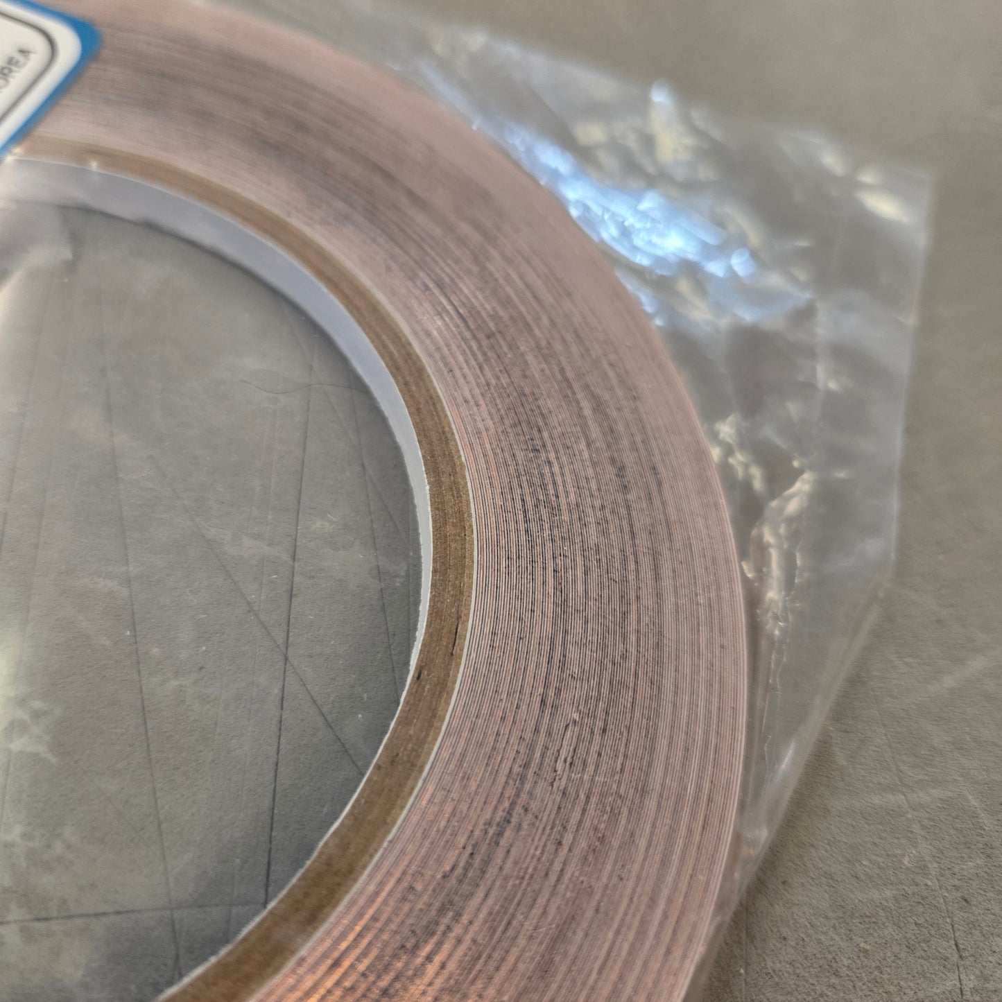 CLOSEOUT 7/32" Choice Black Back Copper Foil Tape (36 yds)
