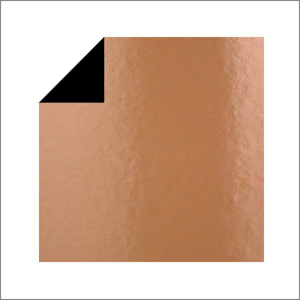 12" x 12" EDCO Black Back Copper Foil Sheet (12 inch square)