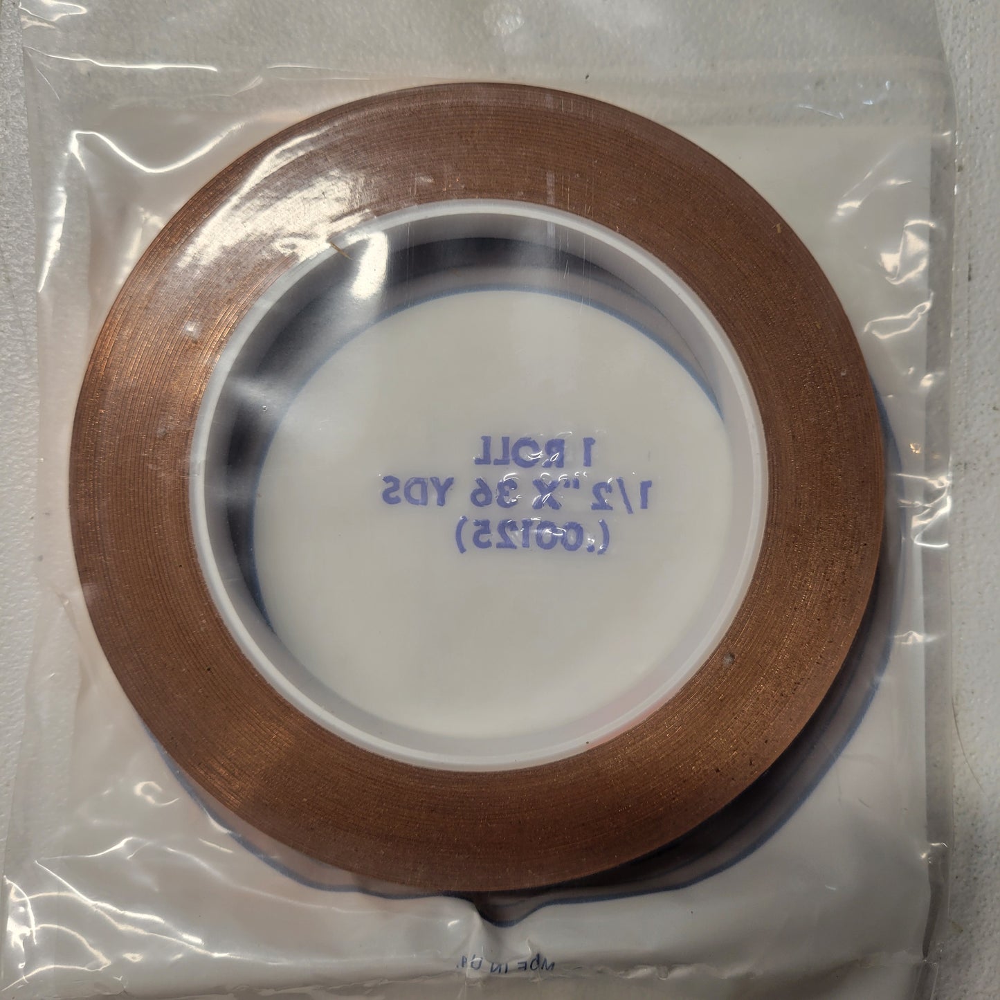 Copper Foil Tape 1/2"  - EDCO - 36 yards x 1.25 mil thick