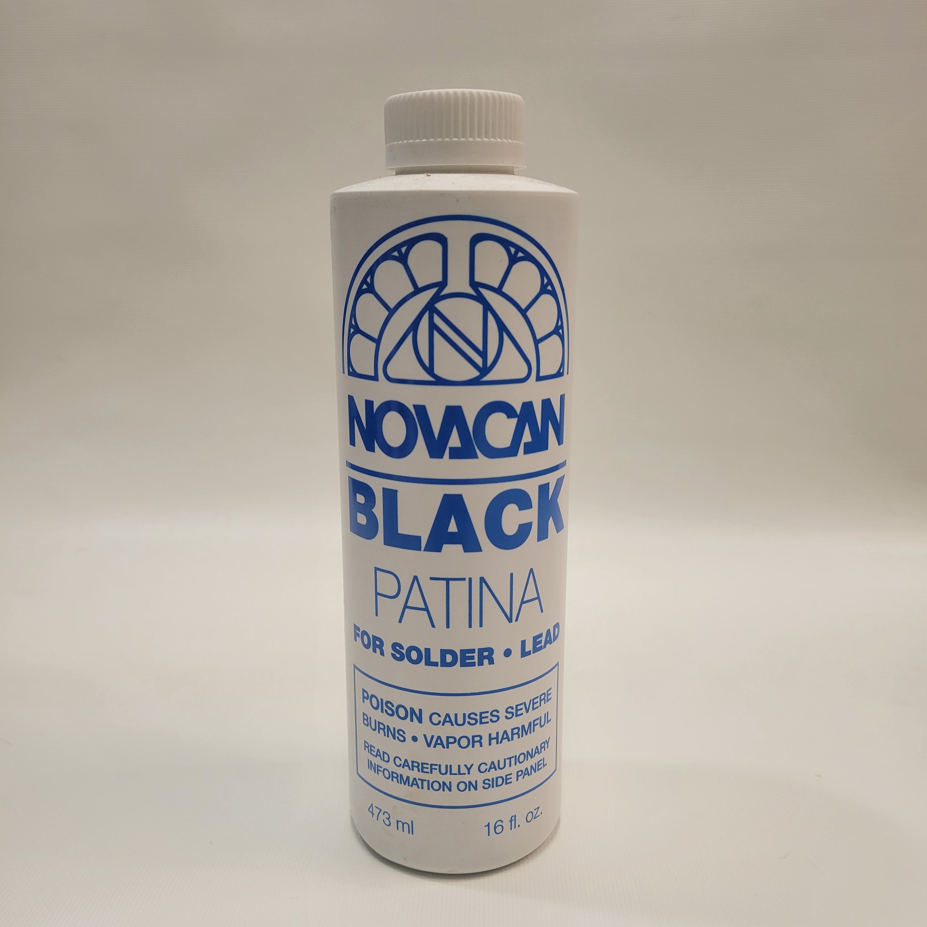 Novacan Black Patina (16 oz) – Robin's Glass Supplies LLC