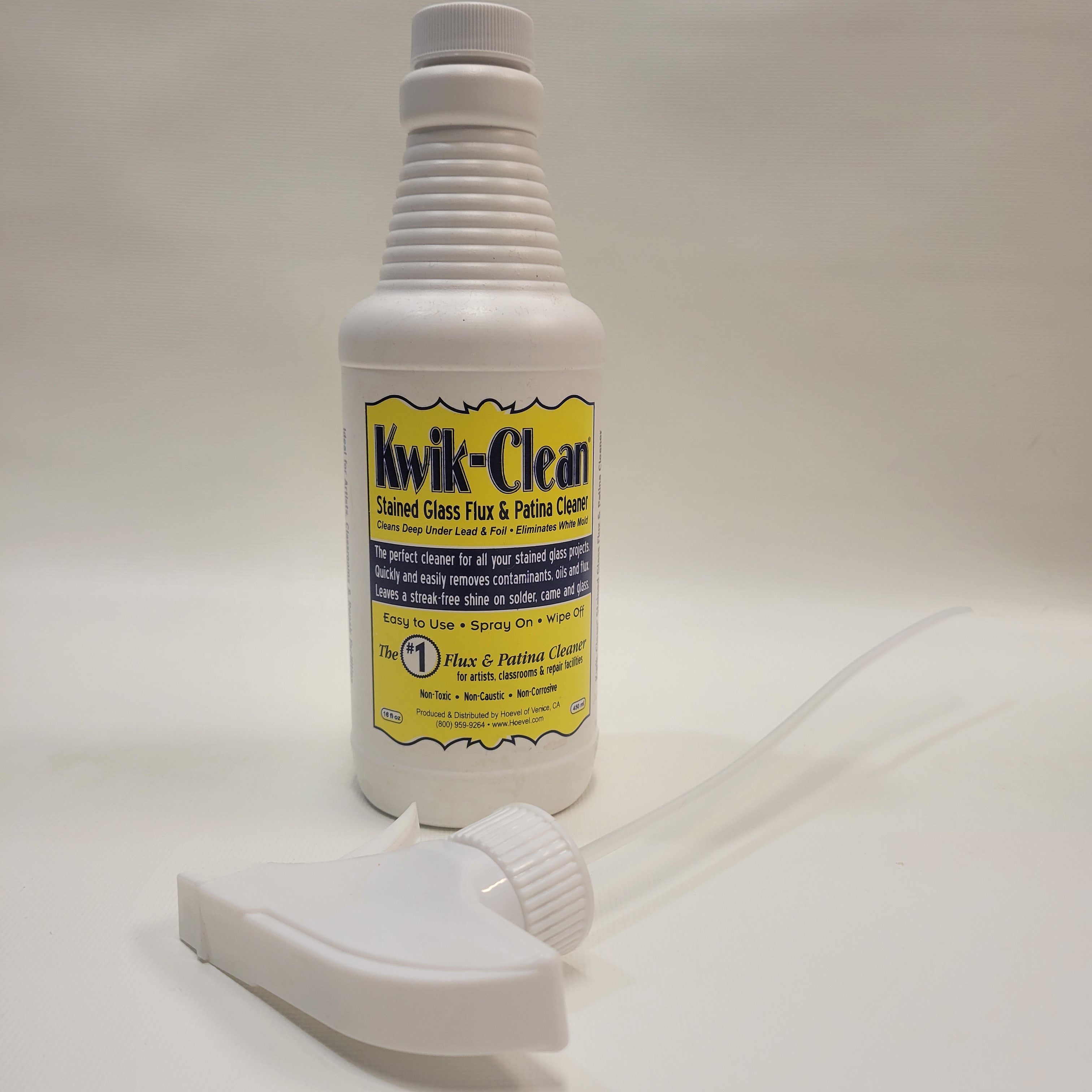 Kwik-Clean Flux & Patina Remover Spray Bottle (16 oz)