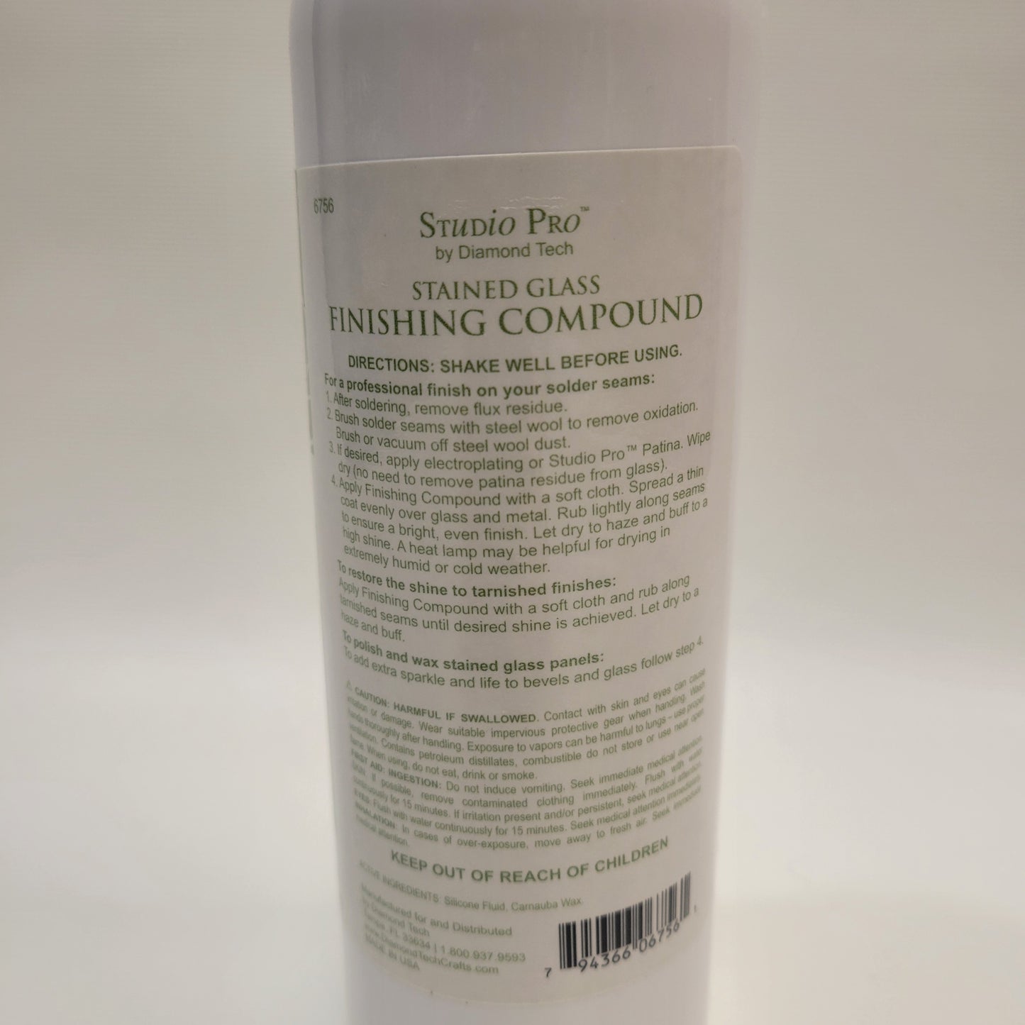 Studio Pro Finishing Compound Wax (12 oz. Bottle)