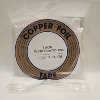 EDCO 7/32" Copper Foil Tape, Silver Back - 36 yds