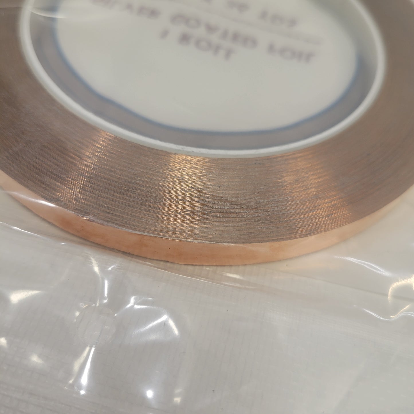 EDCO 5/16″ Copper Foil Tape, Silver Back - 36 yds