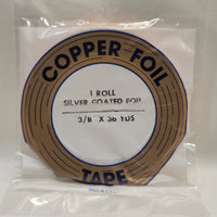 EDCO 3/8″ Copper Foil Tape, Silver Back - 36 yds