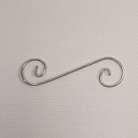 Metal Curly Q's Set - 1-13/16" x 3/4" (6 Pack)