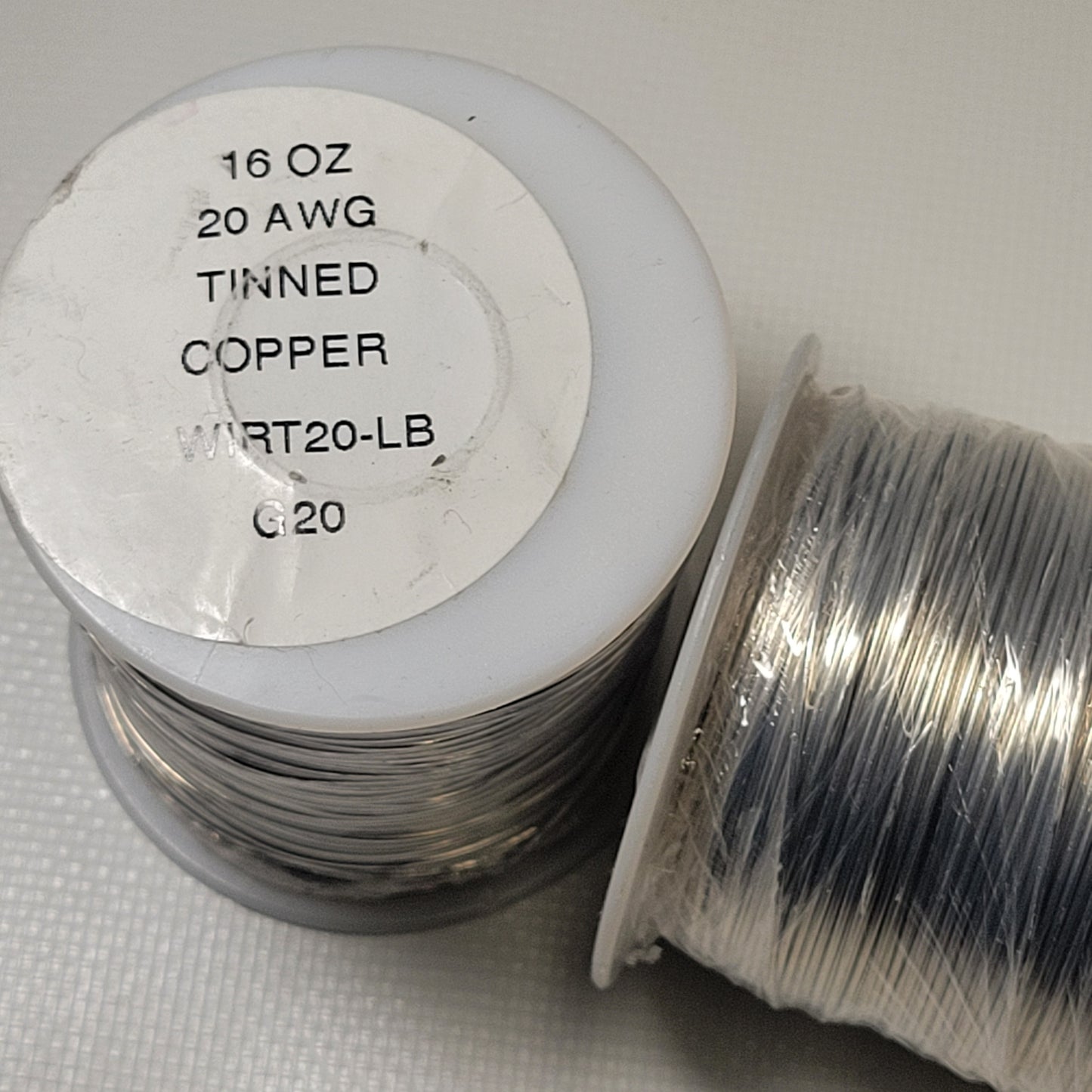 Tinned Copper Wire (18 Gauge) - 1 lb (16 oz)